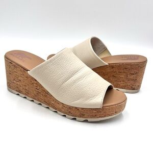 Sorel Women's Cameron Wedge Mule Sandals Size 10.5